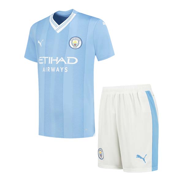 Camiseta Manchester City 1ª Niños 2023/24